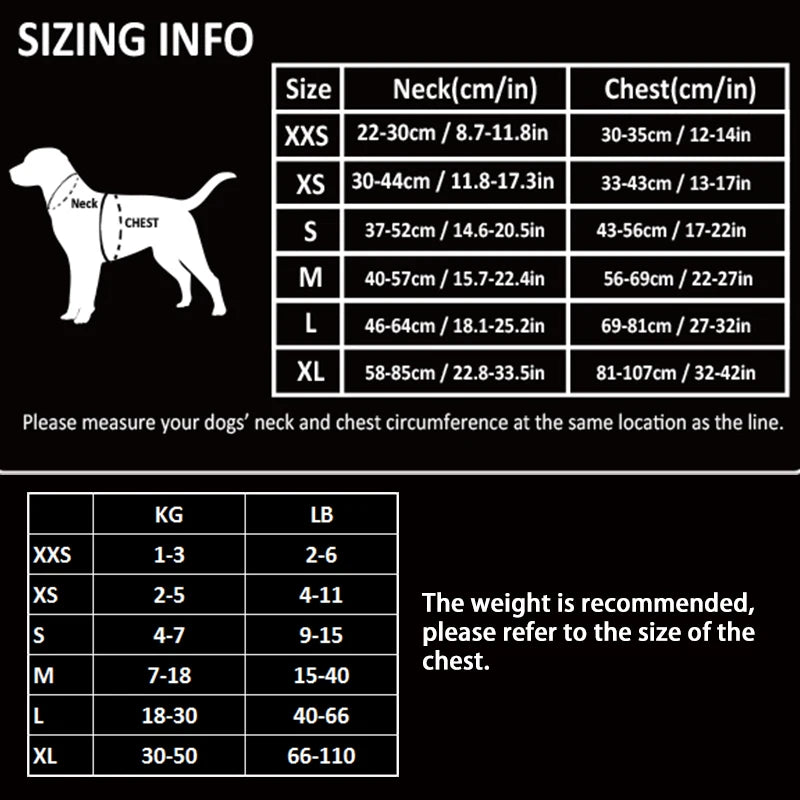 TRUELOVE™ LIGHTWEIGHT TACTICAL DOG HARNESS
